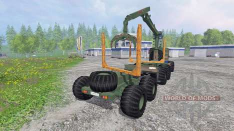 KrAZ-255 B1 [bois] v2.5 pour Farming Simulator 2015