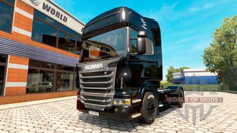 BlackBerry peau pour Scania camion pour Euro Truck Simulator 2