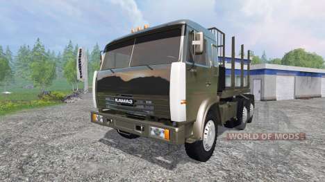 KamAZ-54115 [le camion] v1.3 pour Farming Simulator 2015