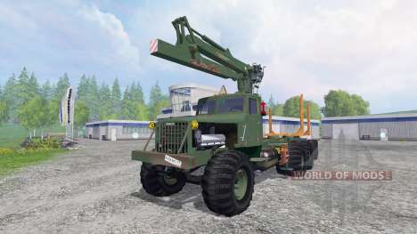KrAZ-255 B1 [bois] v2.5 pour Farming Simulator 2015