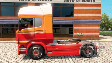 Penta-skin für den Scania truck für Euro Truck Simulator 2
