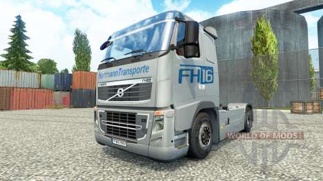 Hartmann Transporte de la peau pour Volvo camion pour Euro Truck Simulator 2