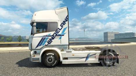 Hindelang de la peau pour Scania camion pour Euro Truck Simulator 2