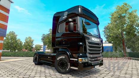 BlackBerry peau pour Scania camion pour Euro Truck Simulator 2