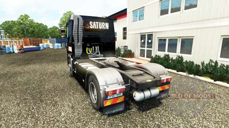 Saturne peau sur camion Volvo pour Euro Truck Simulator 2