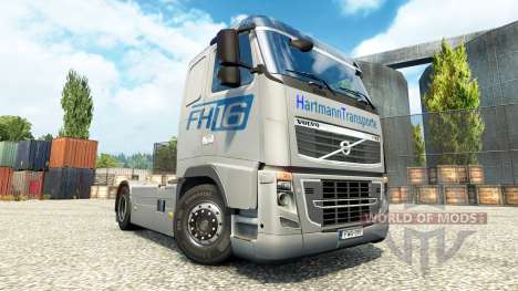 Hartmann Transporte Haut für Volvo LKW für Euro Truck Simulator 2