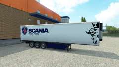 La peau semi-remorque Scania pour Euro Truck Simulator 2