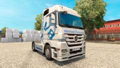Hartmann Transporte de la peau pour les camions Mercedes-Benz pour Euro Truck Simulator 2