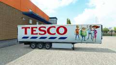 Tesco Haut auf den trailer für Euro Truck Simulator 2