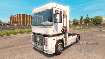 Mezzo Mix de la peau sur le tracteur Renualt pour Euro Truck Simulator 2