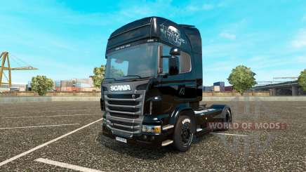 The fast and The furious 6 de la peau pour Scania camion pour Euro Truck Simulator 2