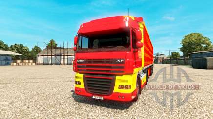 DLRG skin for DAF truck pour Euro Truck Simulator 2