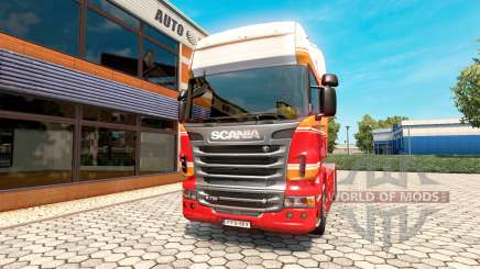 Penta de la peau pour Scania camion pour Euro Truck Simulator 2