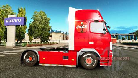 Skin Coca-Cola, Volvo, traktor für Euro Truck Simulator 2