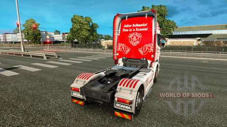 Vabis skin für den Scania truck für Euro Truck Simulator 2