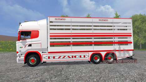 Scania R730 [cattle] v1.5 pour Farming Simulator 2015