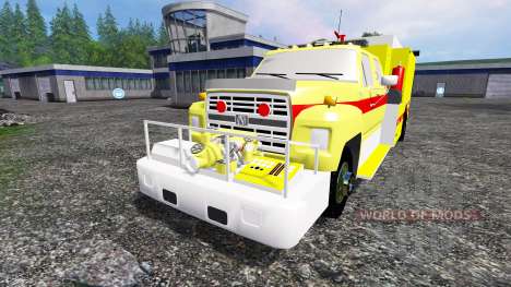 Ford F-800 [fire truck] für Farming Simulator 2015