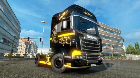 Al Capone de la peau pour Scania camion pour Euro Truck Simulator 2