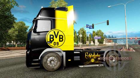 BvB skin für Volvo-LKW für Euro Truck Simulator 2