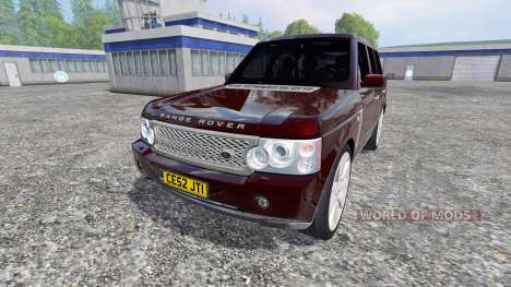 Range Rover Supercharged 4WD pour Farming Simulator 2015