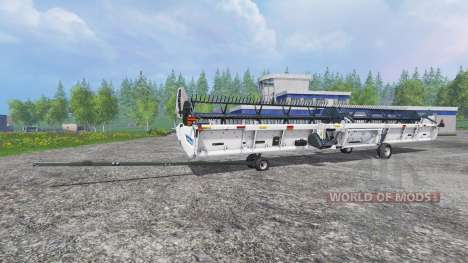 New Holland Super Flex Draper 45FT [white] pour Farming Simulator 2015