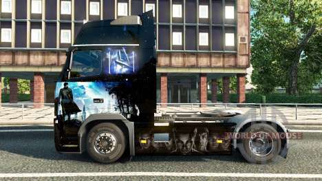 Haut Star Trek in to Darkness für Volvo-LKW für Euro Truck Simulator 2