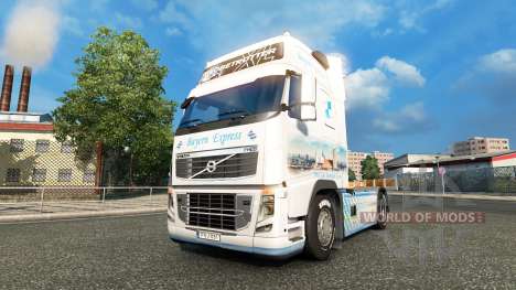 La bavière Express de la peau pour Volvo camion pour Euro Truck Simulator 2