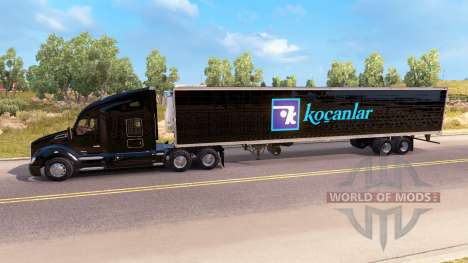 Haut eine Kenworth-Zugmaschine auf der COB für American Truck Simulator
