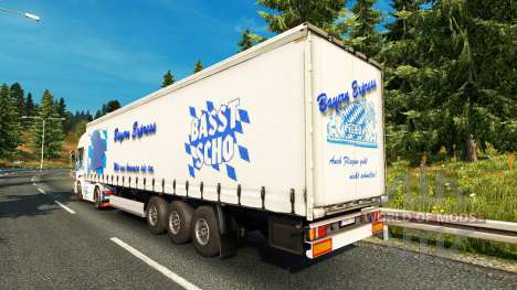 La bavière Express de la peau pour Scania camion pour Euro Truck Simulator 2