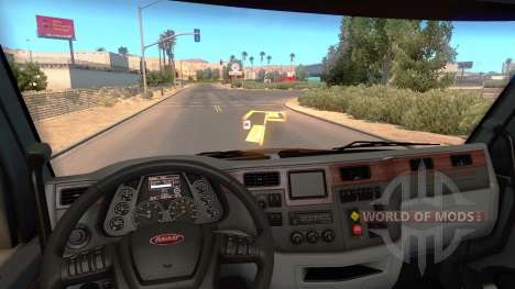 L'hologramme de la minicarte pour American Truck Simulator
