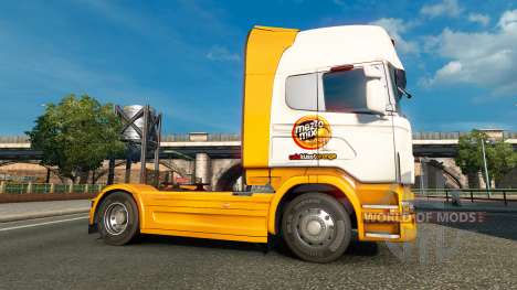 Mezzo Mix de la peau pour Scania camion pour Euro Truck Simulator 2