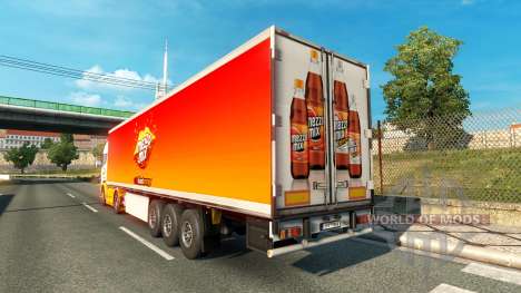 Mezzo Mix de la peau pour Scania camion pour Euro Truck Simulator 2
