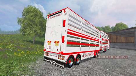 Scania R730 [cattle] v1.5 für Farming Simulator 2015