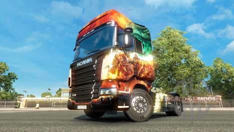Guild Wars 2 de la peau pour Scania camion pour Euro Truck Simulator 2