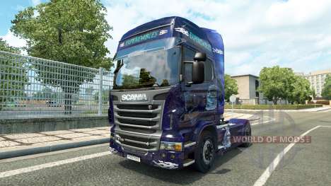 Expendables skin für Scania-LKW für Euro Truck Simulator 2