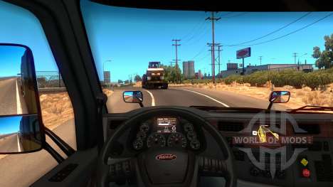 Réduit la densité du trafic pour American Truck Simulator