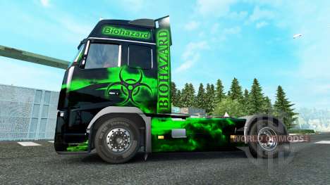 Biohazard peau pour Volvo camion pour Euro Truck Simulator 2