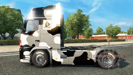 La peau de l'Armée américaine de la Neige sur un pour Euro Truck Simulator 2