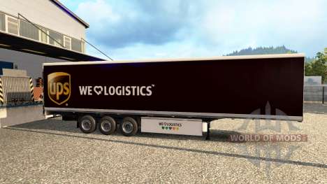 Peaux pour les remorques v2.0 pour Euro Truck Simulator 2