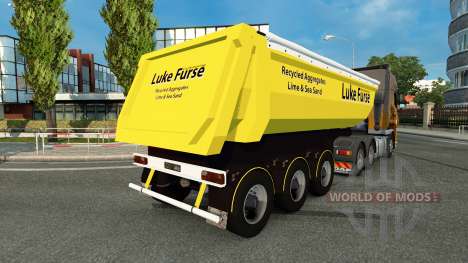 Lukas Furse skin für trailer für Euro Truck Simulator 2