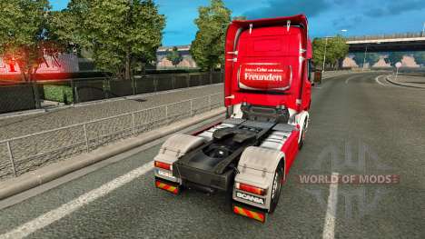 Haut Coca-Cola truck Scania für Euro Truck Simulator 2