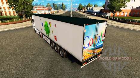 Google Haut für Scania-LKW für Euro Truck Simulator 2