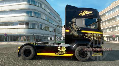 Al Capone de la peau pour Scania camion pour Euro Truck Simulator 2