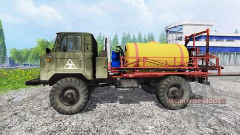 GAZ-66 [sprayer] für Farming Simulator 2015