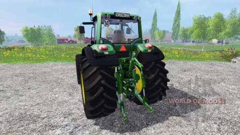 John Deere 7530 Premium v1.2 pour Farming Simulator 2015