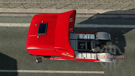 La peau de Coca-Cola camion Scania pour Euro Truck Simulator 2