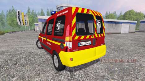 Renault Kangoo [fire service] pour Farming Simulator 2015
