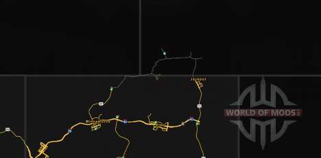 Straßen Northern Nevada für American Truck Simulator