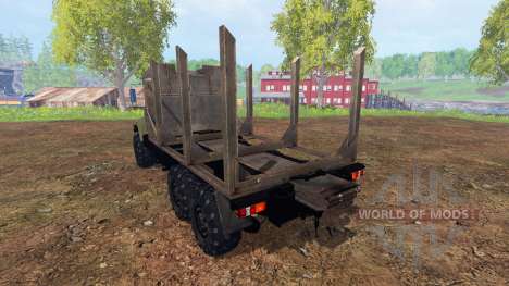 Le KrAZ B18.1 [bois] pour Farming Simulator 2015