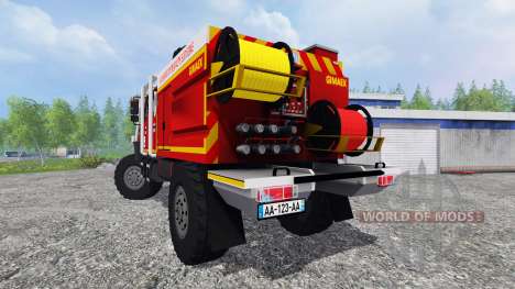 Mercedes-Benz Unimog [fire service] pour Farming Simulator 2015